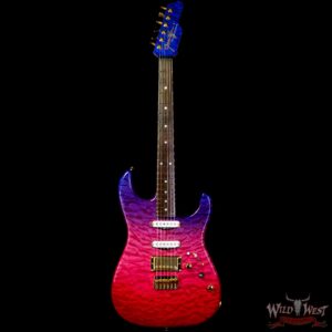 James Tyler USA Studio Elite HD HSS Hardtail Quilt Maple Top Birdseye Maple Neck Brazilian Rosewood Fingerboard Trans Jimburst 6.70 LBS (US Only / No International Shipping) - Image 3