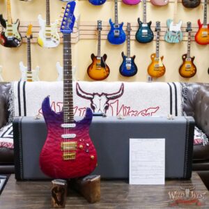 James Tyler USA Studio Elite HD HSS Hardtail Quilt Maple Top Birdseye Maple Neck Brazilian Rosewood Fingerboard Trans Jimburst 6.70 LBS (US Only / No International Shipping) - Image 6