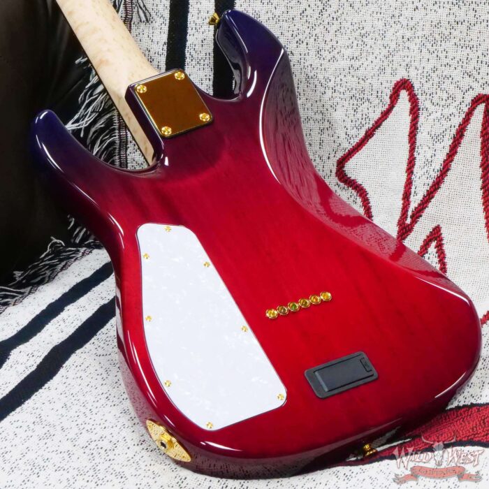 James Tyler USA Studio Elite HD HSS Hardtail Quilt Maple Top Birdseye Maple Neck Brazilian Rosewood Fingerboard Trans Jimburst 6.70 LBS (US Only / No International Shipping) - Image 11