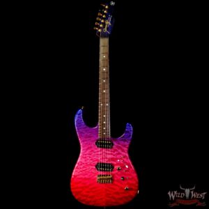 James Tyler USA Studio Elite HH Hardtail Quilt Maple Top Mahogany Body & Neck Brazilian Rosewood Fingerboard Trans Jimburst 6.10 LBS (US Only / No International Shipping) - Image 3