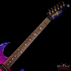 James Tyler USA Studio Elite HH Hardtail Quilt Maple Top Mahogany Body & Neck Brazilian Rosewood Fingerboard Trans Jimburst 6.10 LBS (US Only / No International Shipping) - Image 4