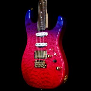 James Tyler USA Studio Elite HD HSS Quilt Maple Top Birdseye Maple Neck Brazilian Rosewood Fingerboard Trans Jimburst 6.75 LBS (US Only / No International Shipping) - Image 2