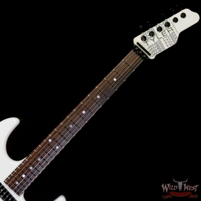 James Tyler USA Studio Elite “1982” Floyd Rose Maple Neck Rosewood Fingerboard White Pearl - Image 4