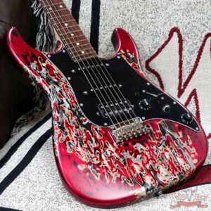 James Tyler USA Studio Elite Burning Water 2K HSS Quartersawn Maple Thin Neck with Rosewood Fingerboard 7.40 LBS - Image 8
