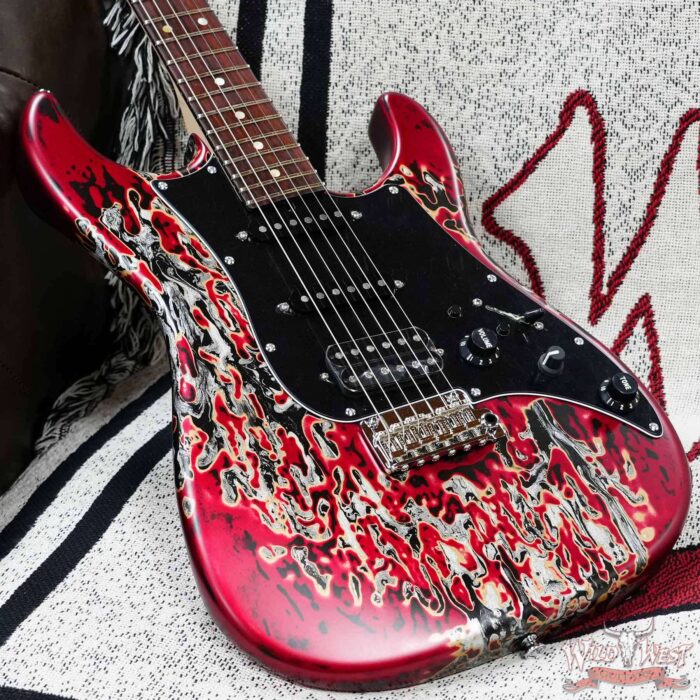 James Tyler USA Studio Elite Burning Water 2K HSS Quartersawn Maple Thin Neck with Rosewood Fingerboard 7.40 LBS - Image 8