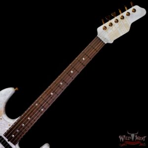 James Tyler USA Studio Elite HD HSS Matching Color Maple Neck White Shmear with Gold Hardware 7.25 LBS - Image 4