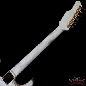 James Tyler USA Studio Elite HD HSS Matching Color Maple Neck White Shmear with Gold Hardware 7.25 LBS - Image 5