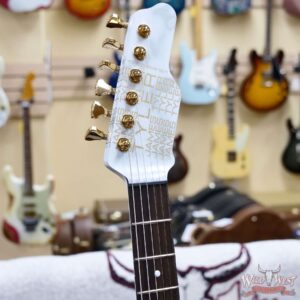 James Tyler USA Studio Elite HD HSS Matching Color Maple Neck White Shmear with Gold Hardware 7.25 LBS - Image 7