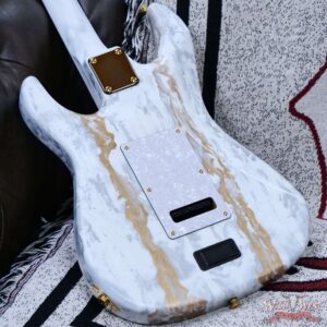 James Tyler USA Studio Elite HD HSS Matching Color Maple Neck White Shmear with Gold Hardware 7.25 LBS - Image 12