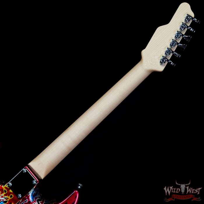 James Tyler USA Studio Elite HD HSS Quartersawn Maple Neck Rosewood Fretboard Burning Water with Arm Contour 7.70 LBS - Image 5