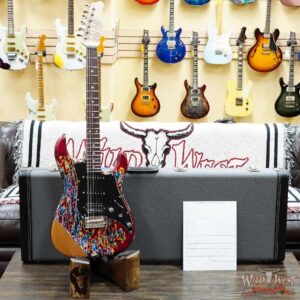 James Tyler USA Studio Elite HD HSS Quartersawn Maple Neck Rosewood Fretboard Burning Water with Arm Contour 7.70 LBS - Image 6