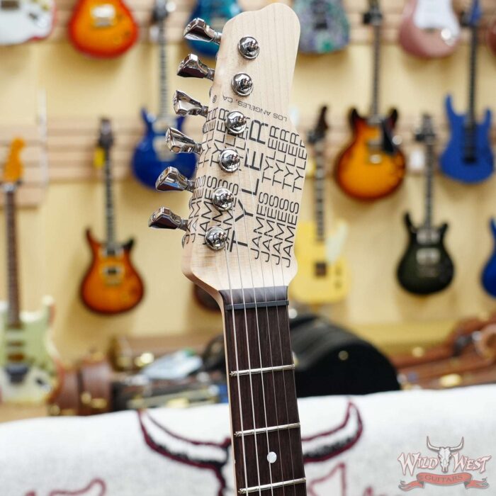 James Tyler USA Studio Elite HD HSS Quartersawn Maple Neck Rosewood Fretboard Burning Water with Arm Contour 7.70 LBS - Image 7