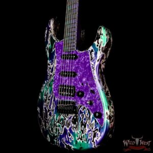James Tyler USA Studio Elite HD HSS Maple Neck & Fingerboard Thin Neck Alien Guano with Black Hardware 7.60 LBS - Image 2