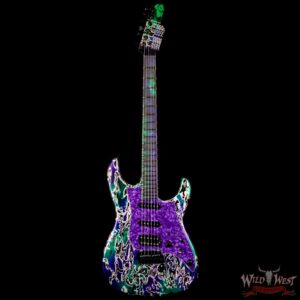James Tyler USA Studio Elite HD HSS Maple Neck & Fingerboard Thin Neck Alien Guano with Black Hardware 7.60 LBS - Image 3