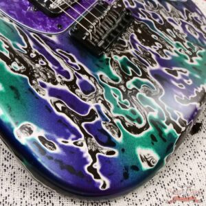 James Tyler USA Studio Elite HD HSS Maple Neck & Fingerboard Thin Neck Alien Guano with Black Hardware 7.60 LBS - Image 9
