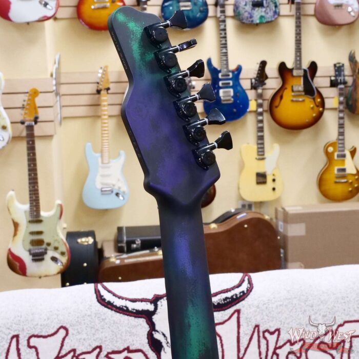 James Tyler USA Studio Elite HD HSS Maple Neck & Fingerboard Thin Neck Alien Guano with Black Hardware 7.60 LBS - Image 11