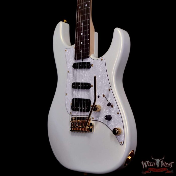 James Tyler JTG MK1 HSS Alder Body Maple Neck with Rosewood Fingerboard Pearl White 7.75 LBS - Image 2