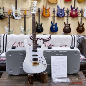 James Tyler JTG MK1 HSS Alder Body Maple Neck with Rosewood Fingerboard Pearl White 7.95 lbs - Image 5