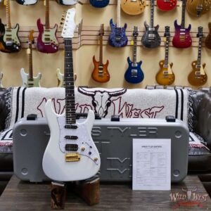 James Tyler JTG MK1 HSS Alder Body Maple Neck with Rosewood Fingerboard Pearl White 7.95 lbs - Image 5