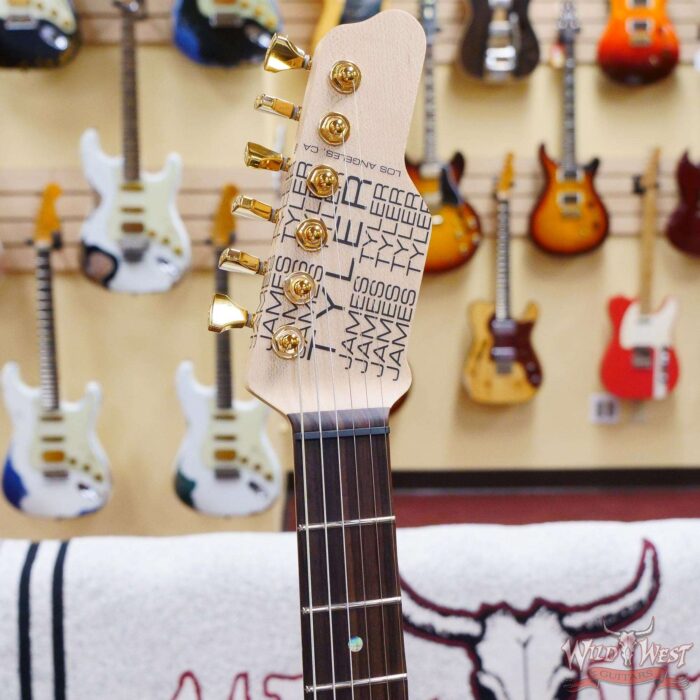 James Tyler USA Studio Elite HSS Midboost Preamp Quilted Maple Top Tobacco Sunburst - Image 7