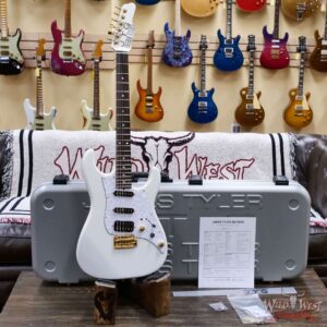 James Tyler JTG MK1 HSS Alder Body Maple Neck with Rosewood Fingerboard Pearl White 7.95 LBS - Image 6
