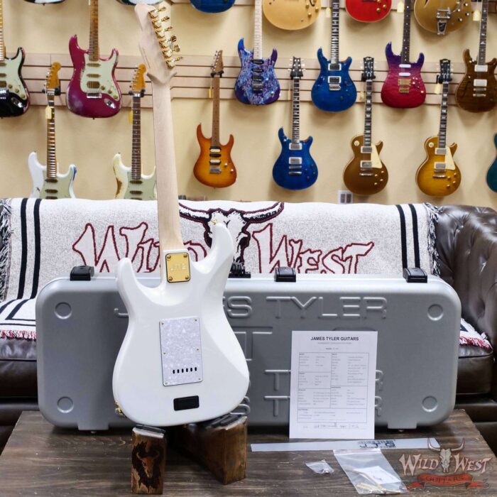 James Tyler JTG MK1 HSS Alder Body Maple Neck with Rosewood Fingerboard Pearl White 7.95 LBS - Image 9