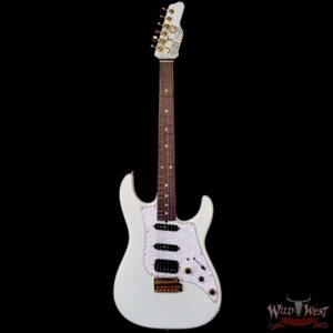 James Tyler JTG MK1 HSS Alder Body Maple Neck with Rosewood Fingerboard Pearl White 7.95 LBS - Image 3