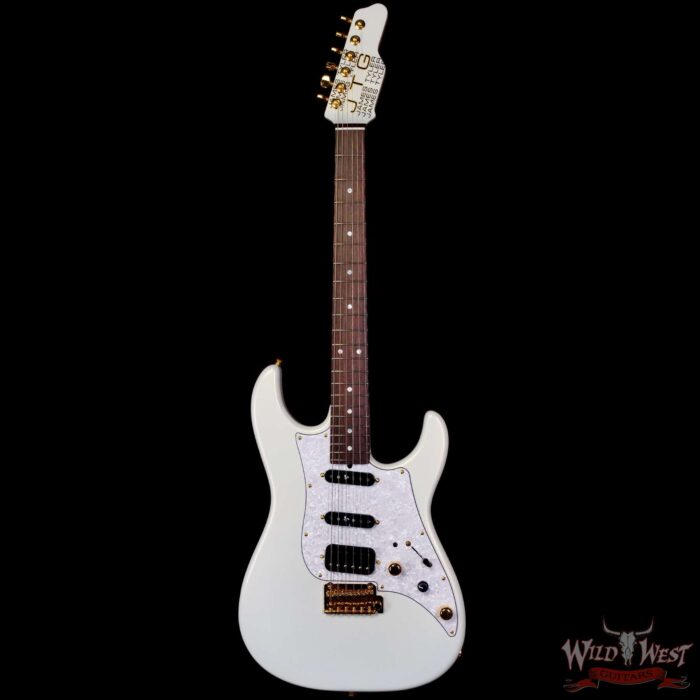 James Tyler JTG MK1 HSS Alder Body Maple Neck with Rosewood Fingerboard Pearl White 7.95 LBS - Image 3