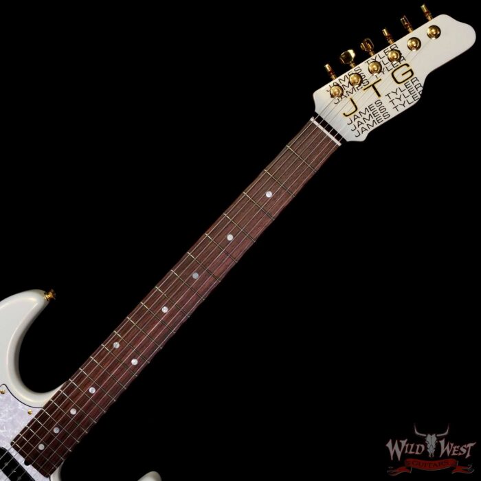 James Tyler JTG MK1 HSS Alder Body Maple Neck with Rosewood Fingerboard Pearl White 7.95 LBS - Image 4