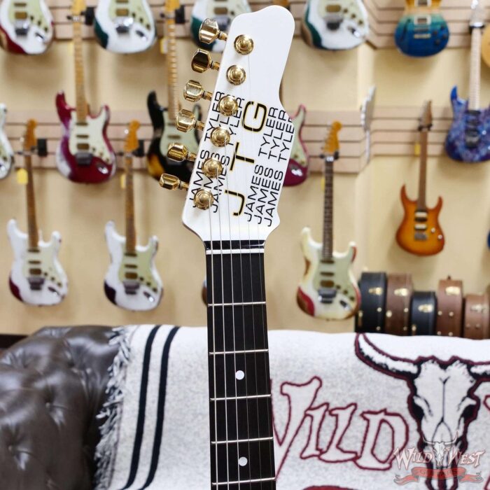 James Tyler JTG MK1 HSS Alder Body Maple Neck with Rosewood Fingerboard Pearl White 7.95 LBS - Image 7