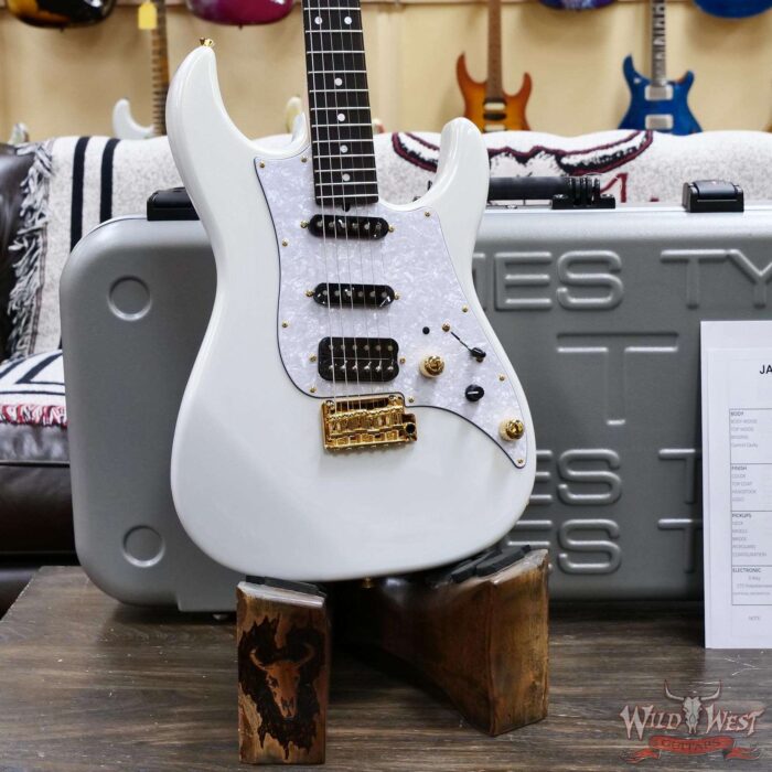 James Tyler JTG MK1 HSS Alder Body Maple Neck with Rosewood Fingerboard Pearl White 7.95 LBS - Image 8
