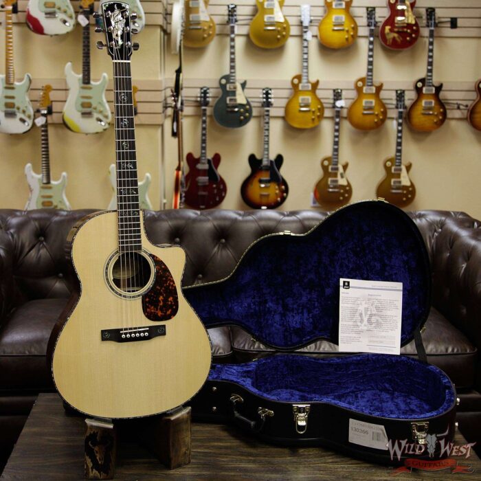 Larrivée LV-10 Custom Robin Hood with LR Baggs Anthem Pickup Electric-Acoustic Natural - Image 12