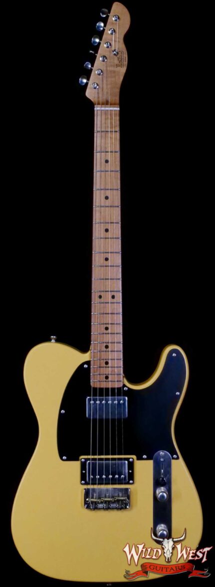 LsL T-Bone One HH Roasted Maple Neck Double Humbucker Butterscotch 7.25 LBS