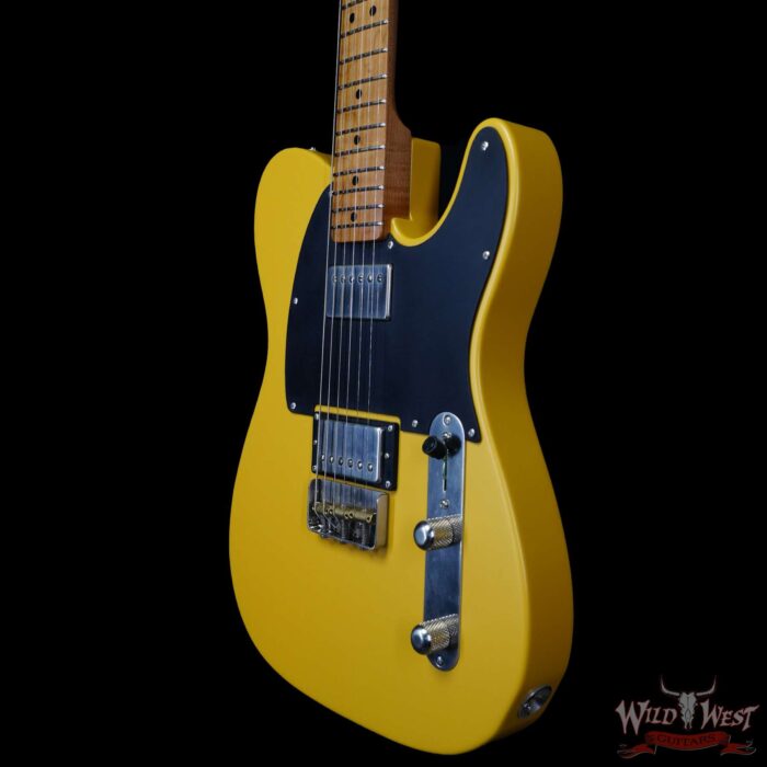 LsL T-Bone One HH Roasted Maple Neck Double Humbucker Butterscotch 7.45 LBS - Image 2