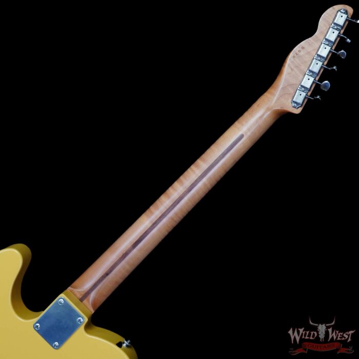 LsL T-Bone One HH Roasted Maple Neck Double Humbucker Butterscotch 7.45 LBS - Image 5