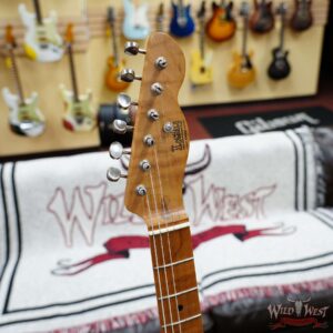 LsL T-Bone One HH Roasted Maple Neck Double Humbucker Butterscotch 7.45 LBS - Image 8