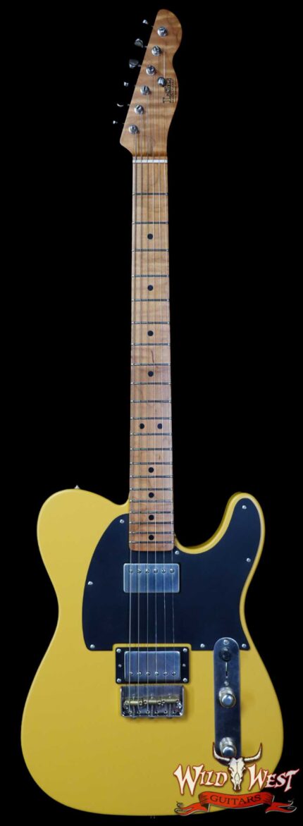 LsL T-Bone One HH Roasted Maple Neck Double Humbucker Butterscotch 7.45 LBS