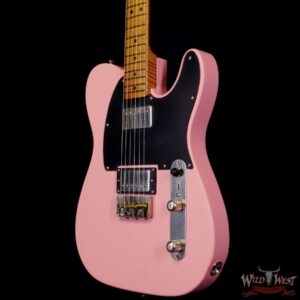 LsL T-Bone One HH Roasted Flame Maple Neck Double Humbucker Shell Pink - Image 2