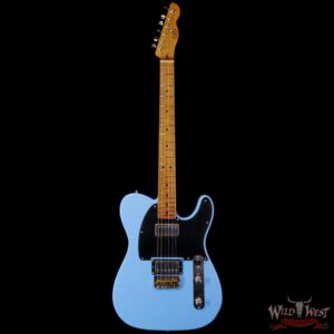 LsL T-Bone One HH Roasted Flame Maple Neck Double Humbucker Desoto Pearl - Image 3