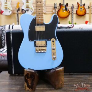 LsL T-Bone One HH Roasted Flame Maple Neck Double Humbucker Desoto Pearl - Image 8