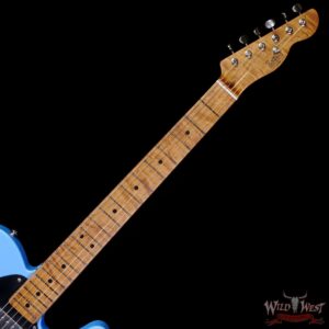 LsL T-Bone One HH Roasted Flame Maple Neck Double Humbucker Desoto Pearl - Image 4
