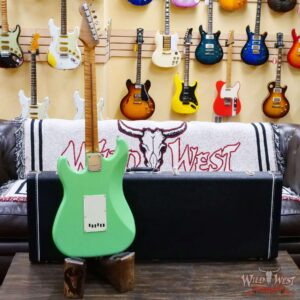 LsL Saticoy One B S Style HSS Roasted Flame Maple Neck Rosewood Fingerboard Surf Green - Image 9