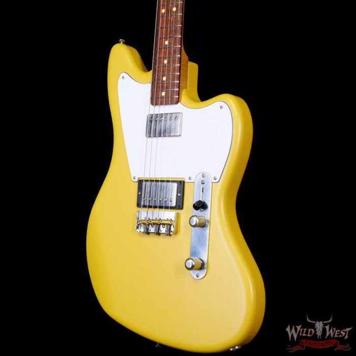LsL Silverlake One HH Roasted Flame Maple Neck Rosewood Fingerboard Honey Mustard - Image 2
