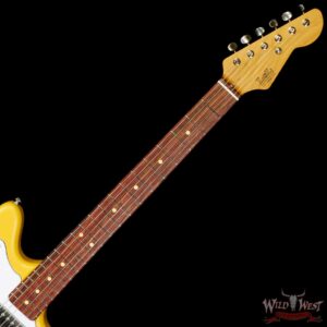 LsL Silverlake One HH Roasted Flame Maple Neck Rosewood Fingerboard Honey Mustard - Image 4