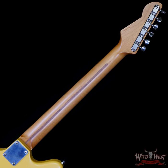LsL Silverlake One HH Roasted Flame Maple Neck Rosewood Fingerboard Honey Mustard - Image 5