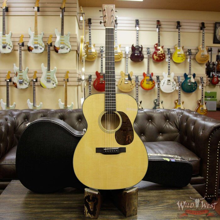 Martin Retro Series 000-18E Retro Acoustic Electic Guitar Natural - Image 11