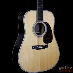 Martin D-42 (2018) Sitka Spruce Top East Indian Rosewood Side & Back Ebony Fretboard Natural - Image 4