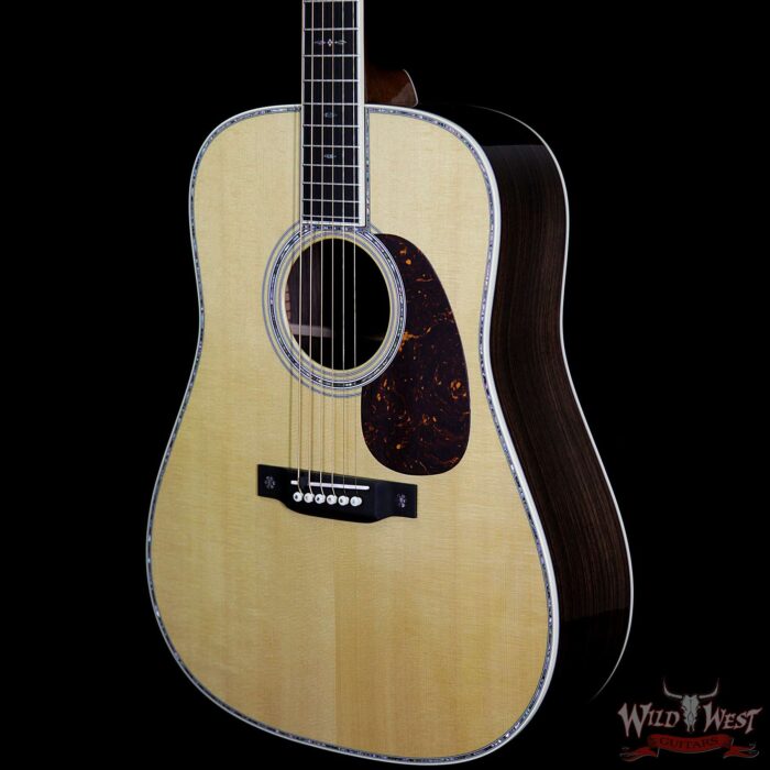 Martin D-42 (2018) Sitka Spruce Top East Indian Rosewood Side & Back Ebony Fretboard Natural - Image 2