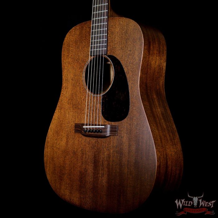 Martin USA 15 Series D-15M Dreadnought Acoustic Guitar Mahogany Natural - Image 2