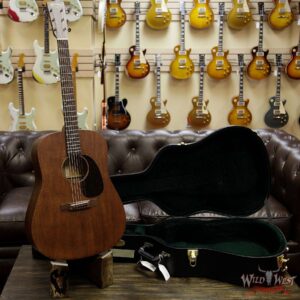 Martin USA 15 Series D-15M Dreadnought Acoustic Guitar Mahogany Natural - Image 4